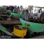 Tecnologia di arricchimento dell'oro con mulino a ruota