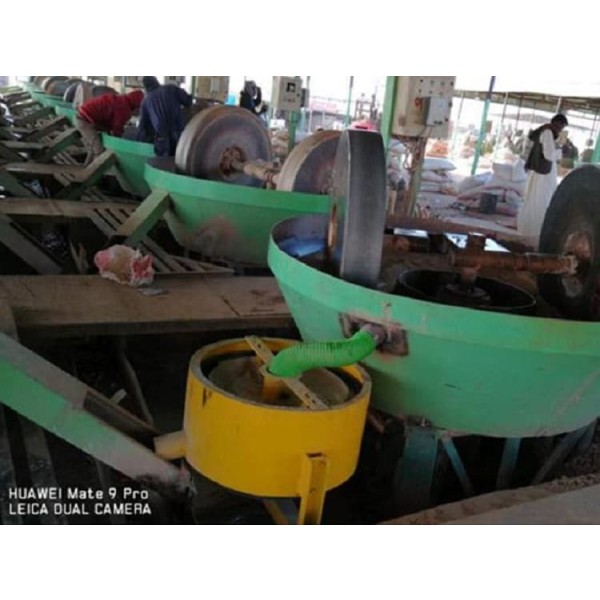 Tecnologia di arricchimento dell'oro con mulino a ruota