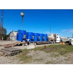 processo di arricchimento del minerale d'oro alluvionale