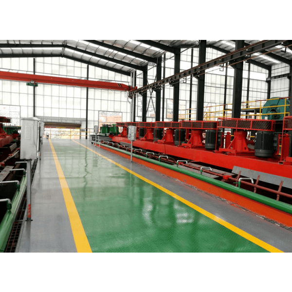 processo di flottazione del minerale d'oro